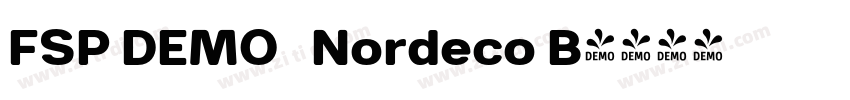 FSP DEMO   Nordeco B字体转换